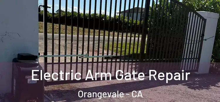 Electric Arm Gate Repair Orangevale - CA